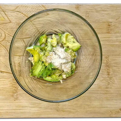 Fruktköttet av avokado