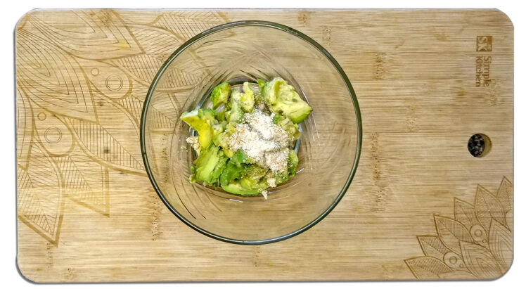 Fruktköttet av avokado