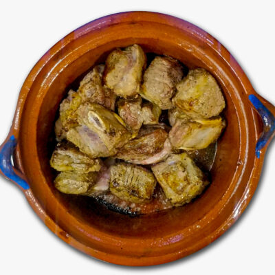 Bryn köttet tills det fått vacker färg