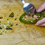 Jalapeño fylld med köttfärsröra
