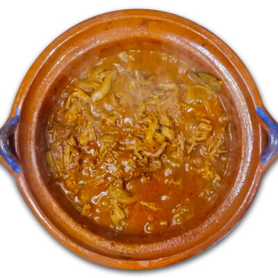 Färdig gryta med Tinga de Res