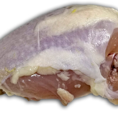 Kycklingbröst med ben och skinn
