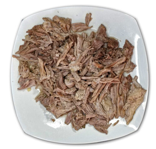 Basrecept: Strimlat kokt nötkött (Carne Deshebrada)