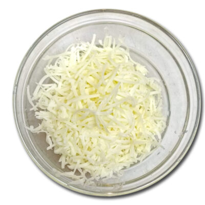 Riven ost i en skål