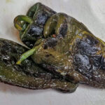 Färdigrostade chile poblano