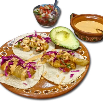 Fisktacos och Räktacos från Baja California