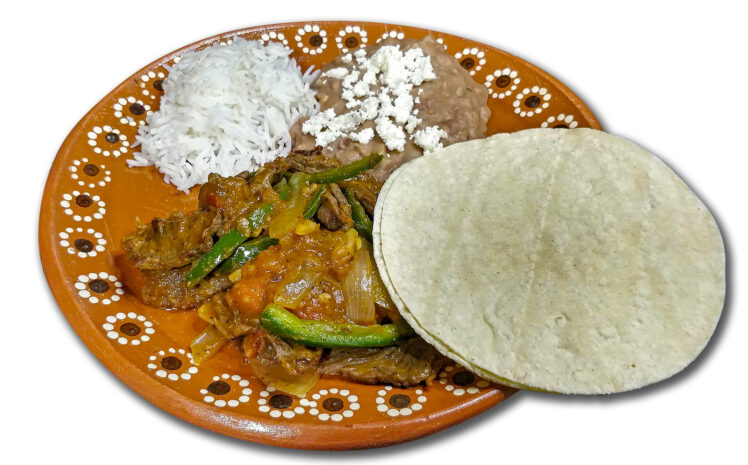 Bistec a la Mexicana — Strimlad biff och Jalapeño i tomatsås