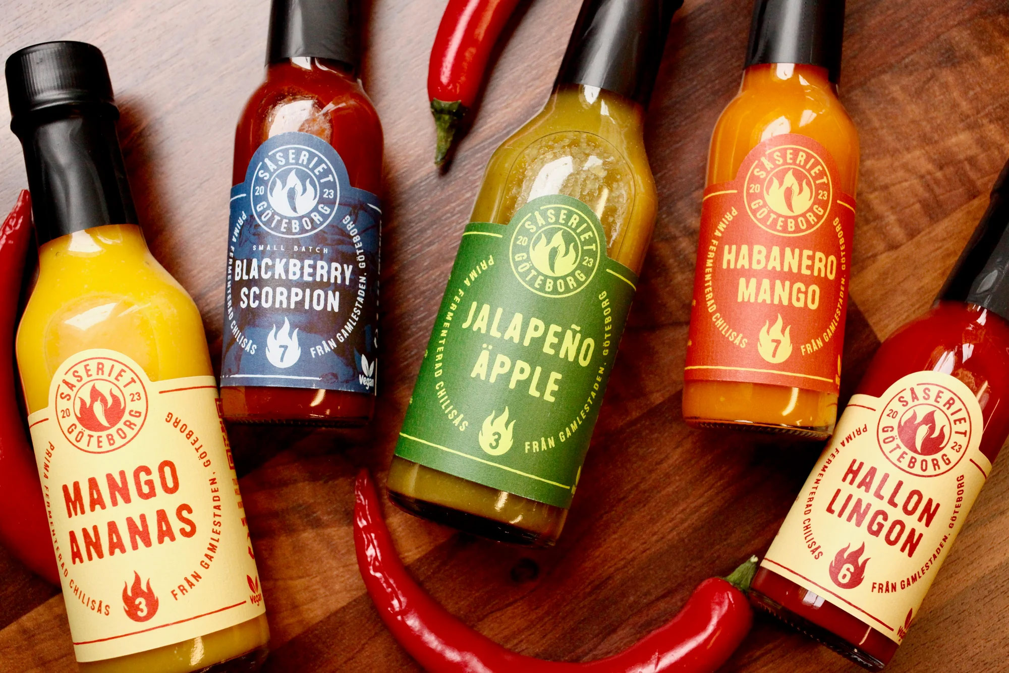 Hot Sauce från Såseriet i Göteborg