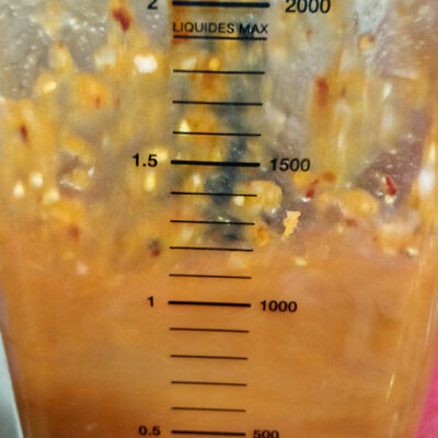 Kör blendern på hög hastighet