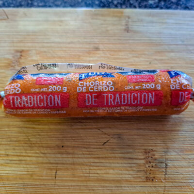 Mexikansk chorizo från butik