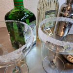 Glasen är färdiga för det smaskiga innehållet