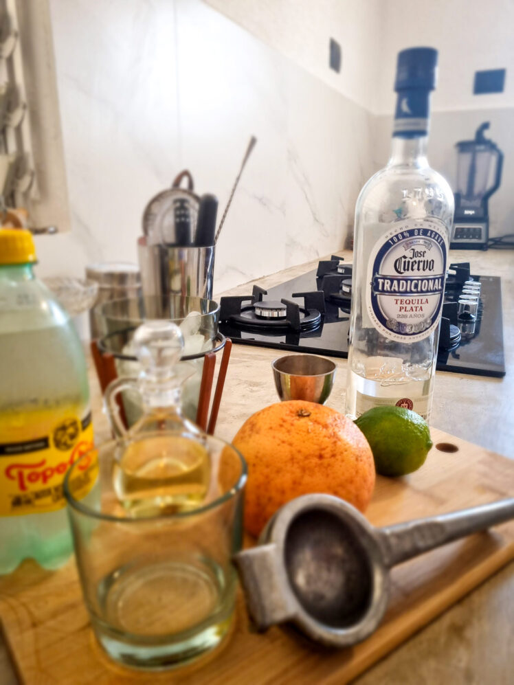 Ingredienser och utrustning till Paloma