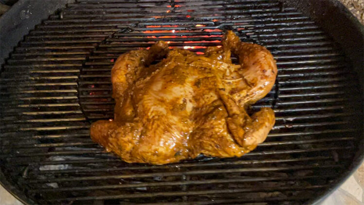 Kyckling på grillen