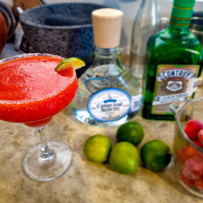 Frozen Strawberry Margarita med och utan Habanero!