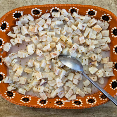 Färdigmarinerad ceviche