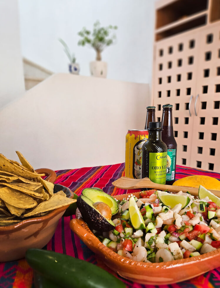 Cevichen är serverad!