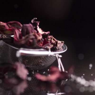 Hibiskusblommor (Flor de Jamaica)