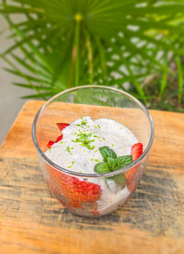 Fresas con Crema – jordgubbar med mexikansk twist