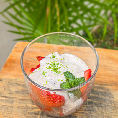 Fresas con Crema – jordgubbar med mexikansk twist