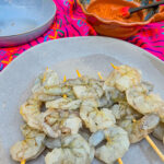 Sätt räkorna på spett