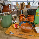 Alla ingredienser redo för att bygga din Cantarito