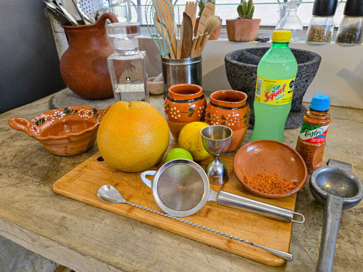 Ingredienserna till en god Cantarito