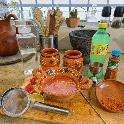 Pressa all fruktjuice till din Cantarito