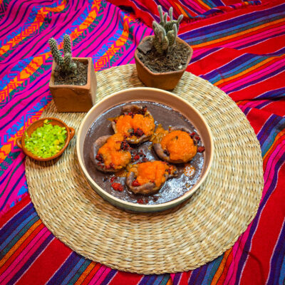 Joroches med chorizo och tomatsalsa