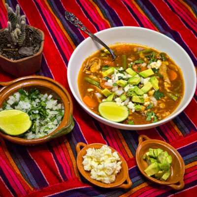 Redo att servera med extra tillbehör vid sidan!