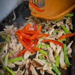 Tillsätt röd paprika