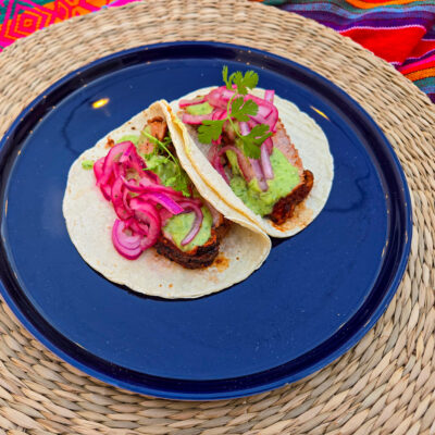 Grillad fläskfilé med äkta mexikanska smaker