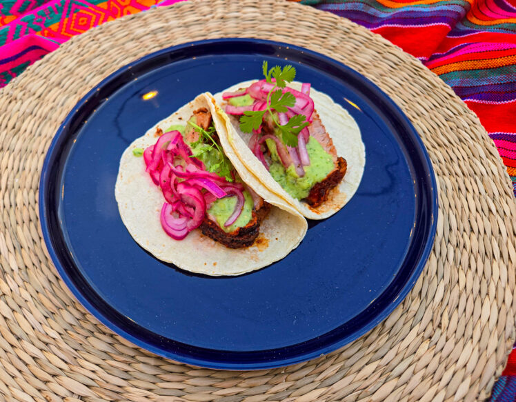Grillad fläskfilé med äkta mexikanska smaker
