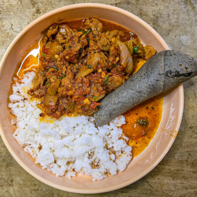 Bistec al Albañil, enkel mexikansk gryta på murarens vis